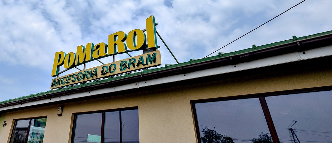 Vozíky pro samonosné kolejové brány, válečky, příslušenství bran, výrobce Polsko