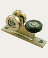 Vozíky pro samonosné kolejové brány, válečky, příslušenství bran, výrobce Polsko