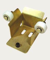 Vozíky pro samonosné kolejové brány, válečky, příslušenství bran, výrobce Polsko